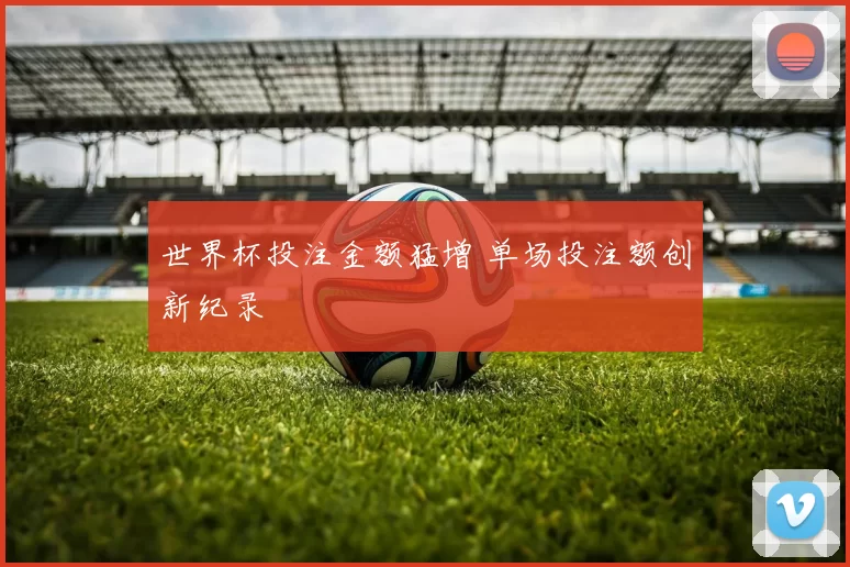 世界杯投注金额猛增 单场投注额创新纪录