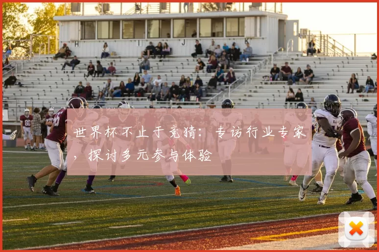 世界杯不止于竞猜：专访行业专家，探讨多元参与体验