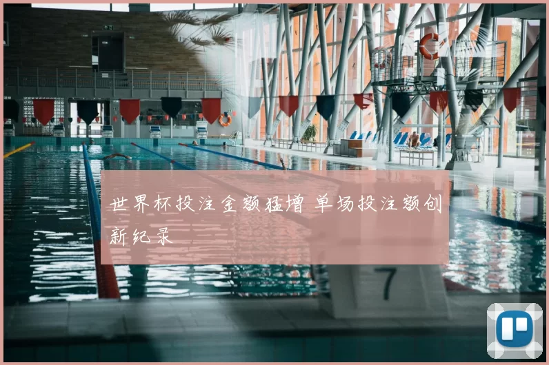 世界杯投注金额猛增 单场投注额创新纪录